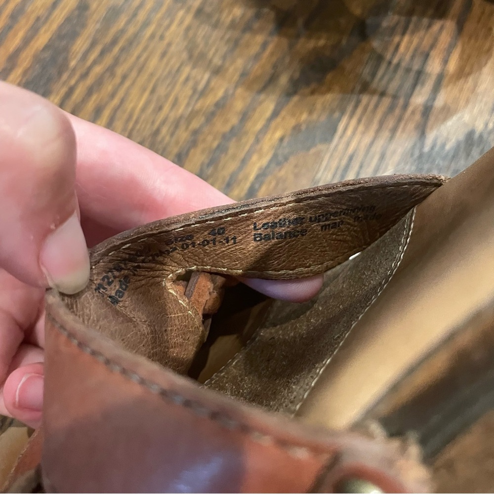 Women's Leather Sandals - Picture 7 of 8